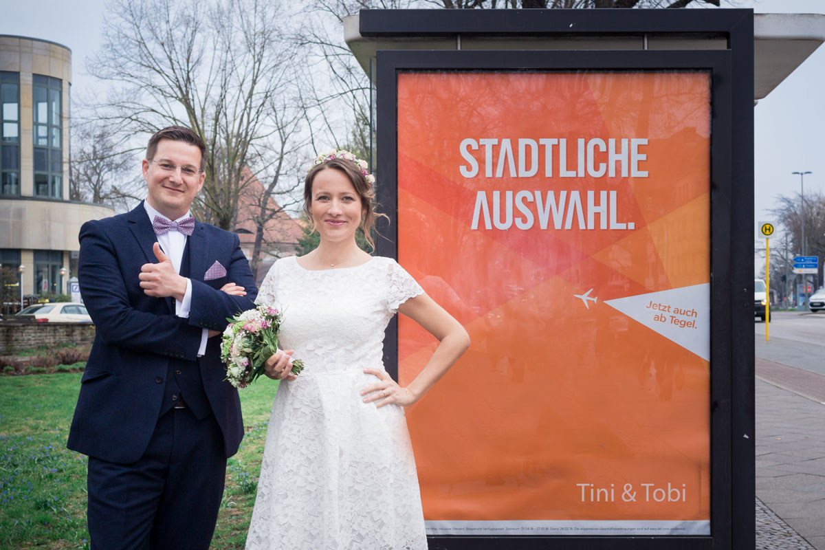 Standesamt Hochzeitsvilla Zehlendorf  – Tina und Tobi